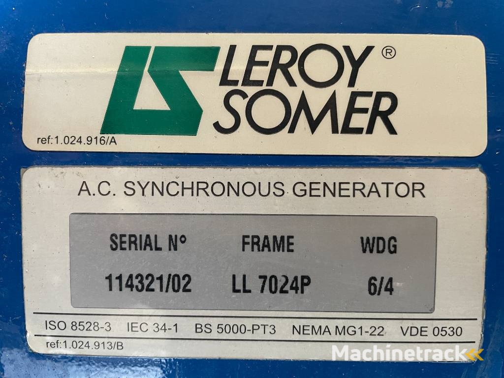 FG Wilson P800 - 880kVA used Genset - DPX-12646