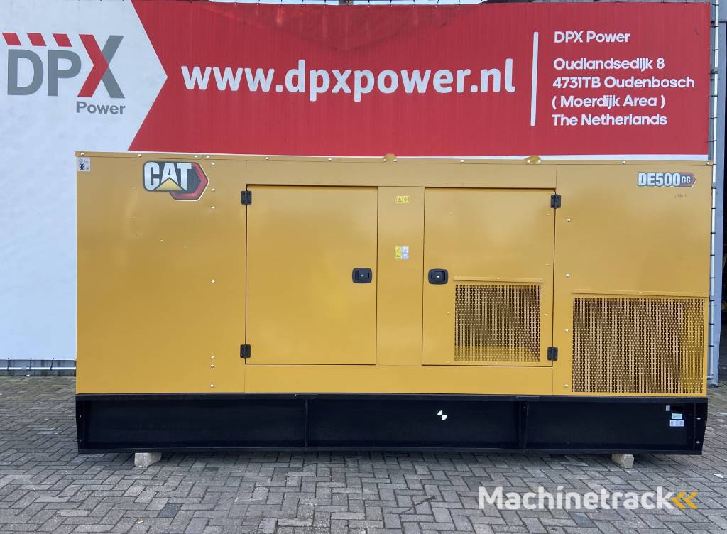 CAT DE500GC - 500 kVA Stand-by Generator - DPX-18220