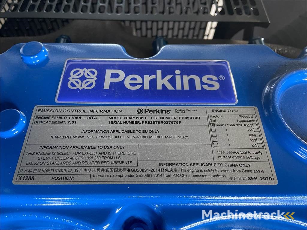 FG Wilson P220-3 - 220 kVA Genset - DPX-16012