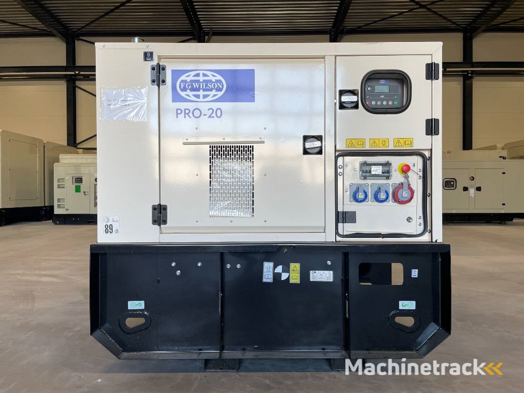 FG Wilson PRO20-4 - 20 kVA Genset Stage V - DPX-16041
