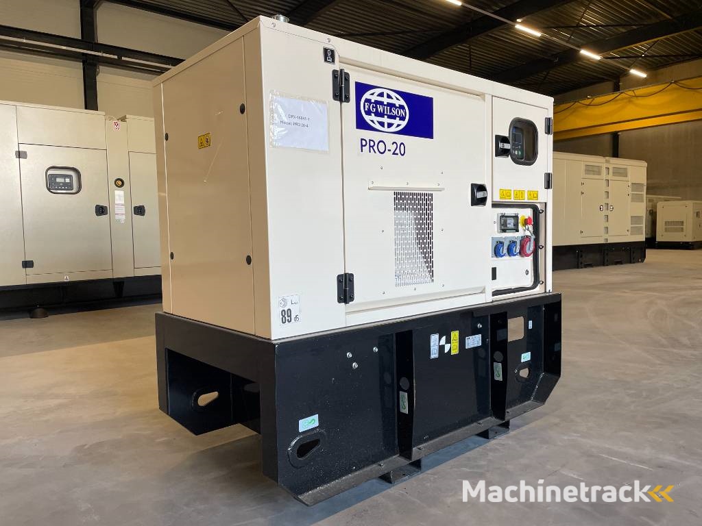 FG Wilson PRO20-4 - 20 kVA Genset Stage V - DPX-16041