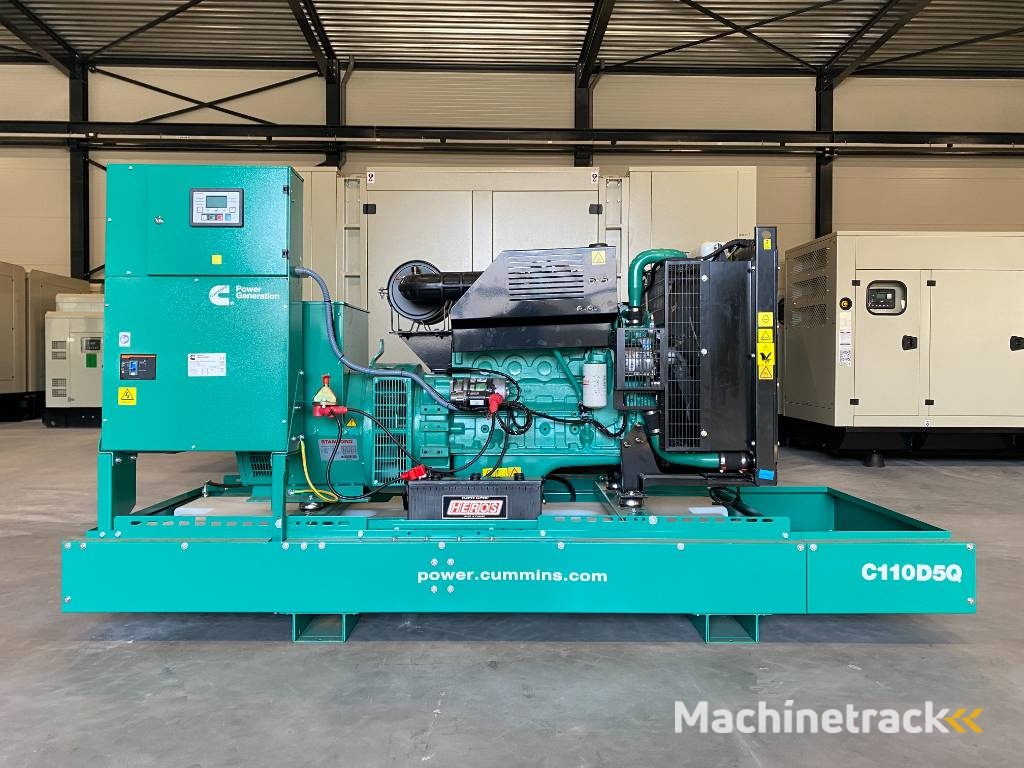 Cummins C110D5Q - Open Genset - DPX-18509-Q-O