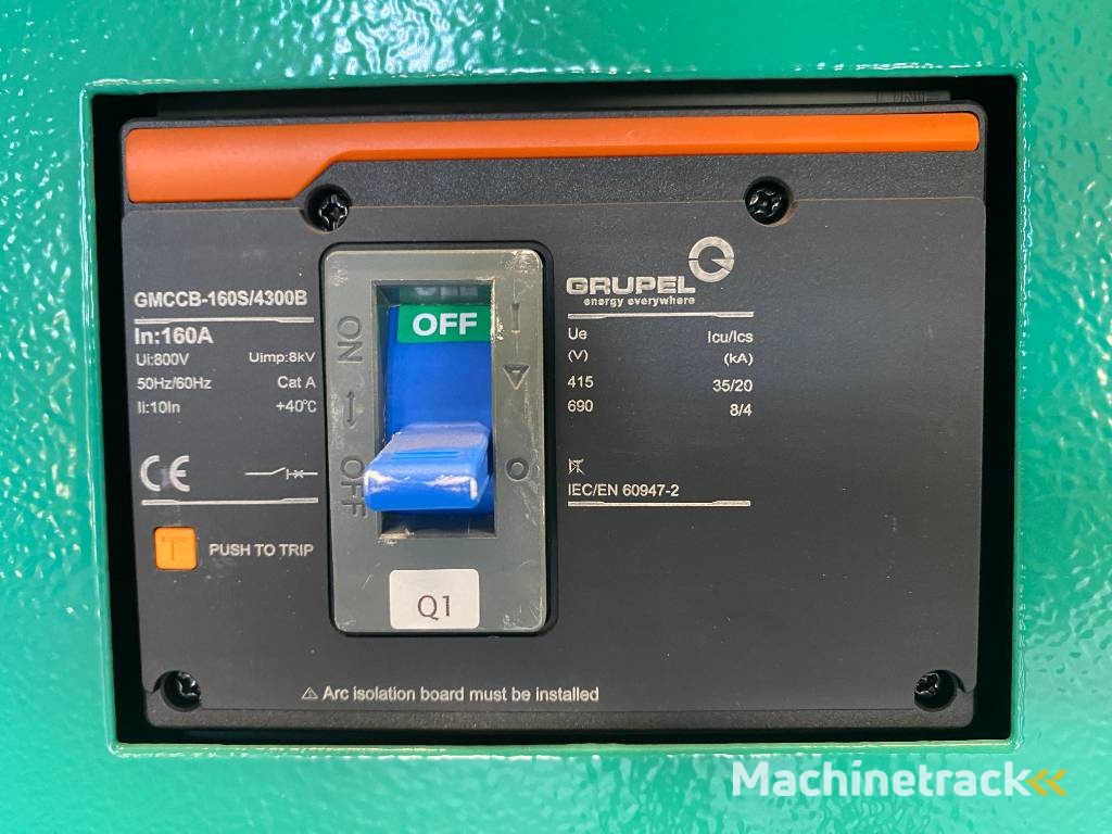 Cummins C110D5Q - Open Genset - DPX-18509-Q-O