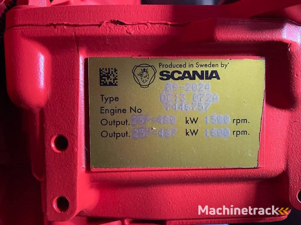 Scania DC13 - 550 kVA Generator - DPX-17953