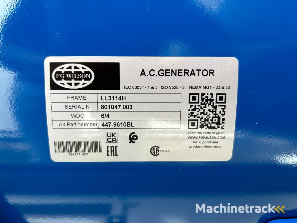 FG Wilson P150-5 - 150 kVA Genset - DPX-16009