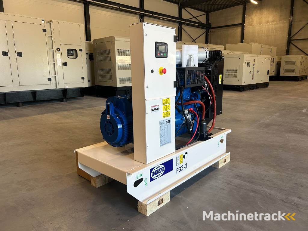 FG Wilson P33-3 - 33 kVA Open Genset - DPX-16003-O