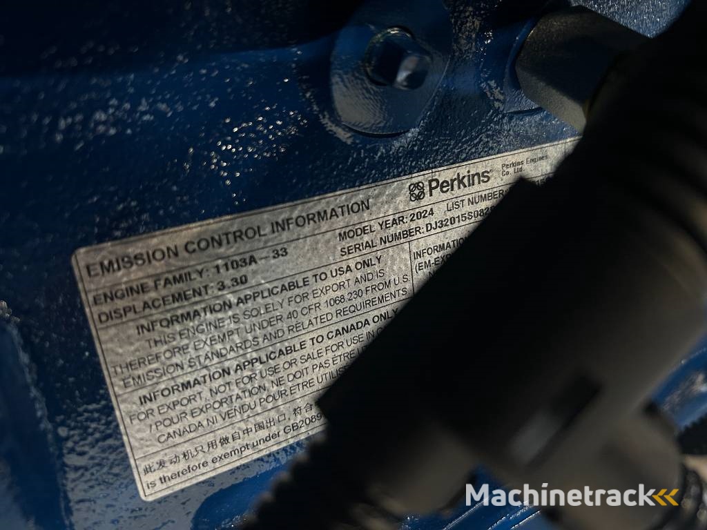 FG Wilson P33-3 - 33 kVA Open Genset - DPX-16003-O