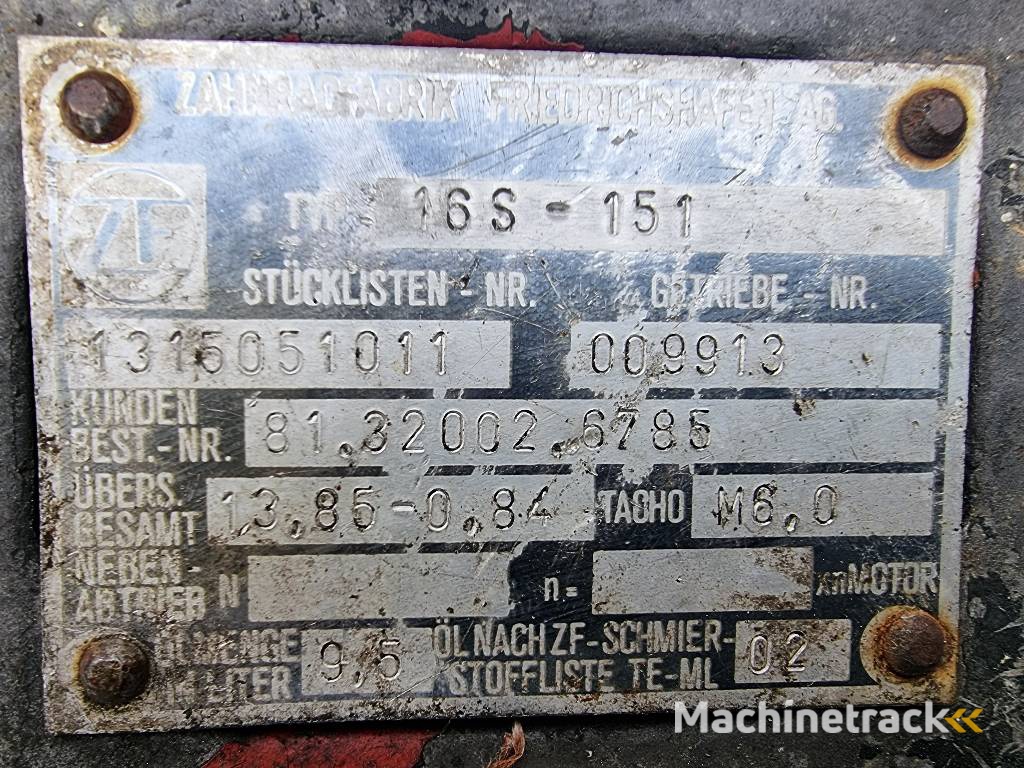 ZF 16 S 151