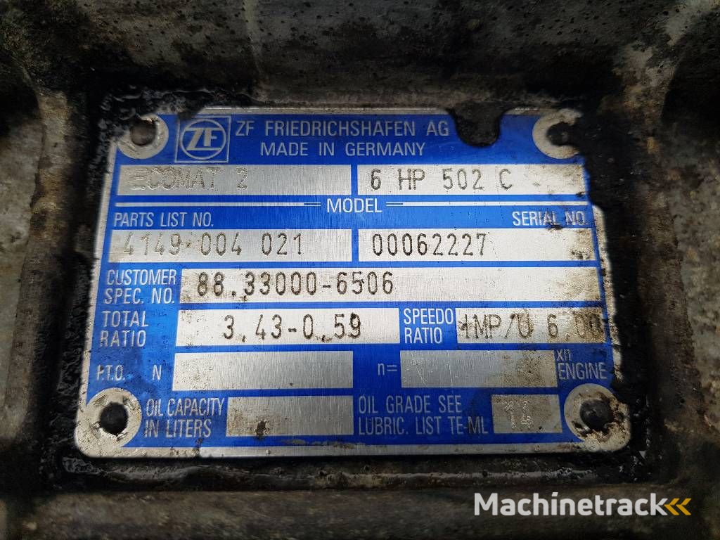 ZF Ecomat 2 6HP502C