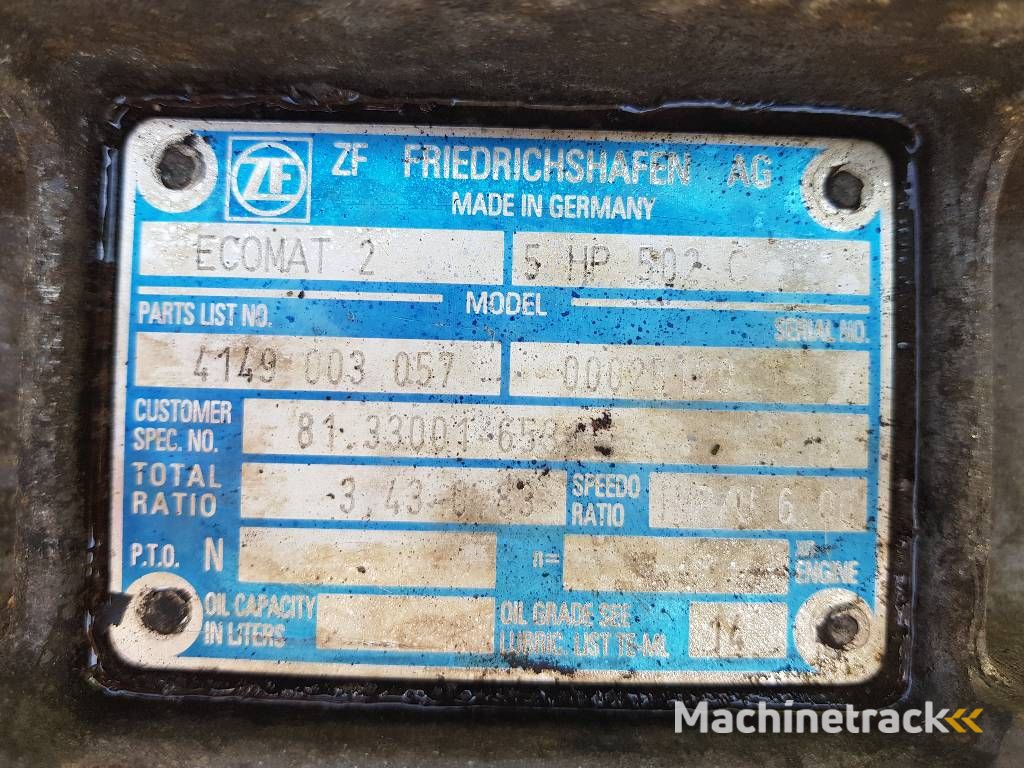 ZF ECOMAT 2 5HP502C
