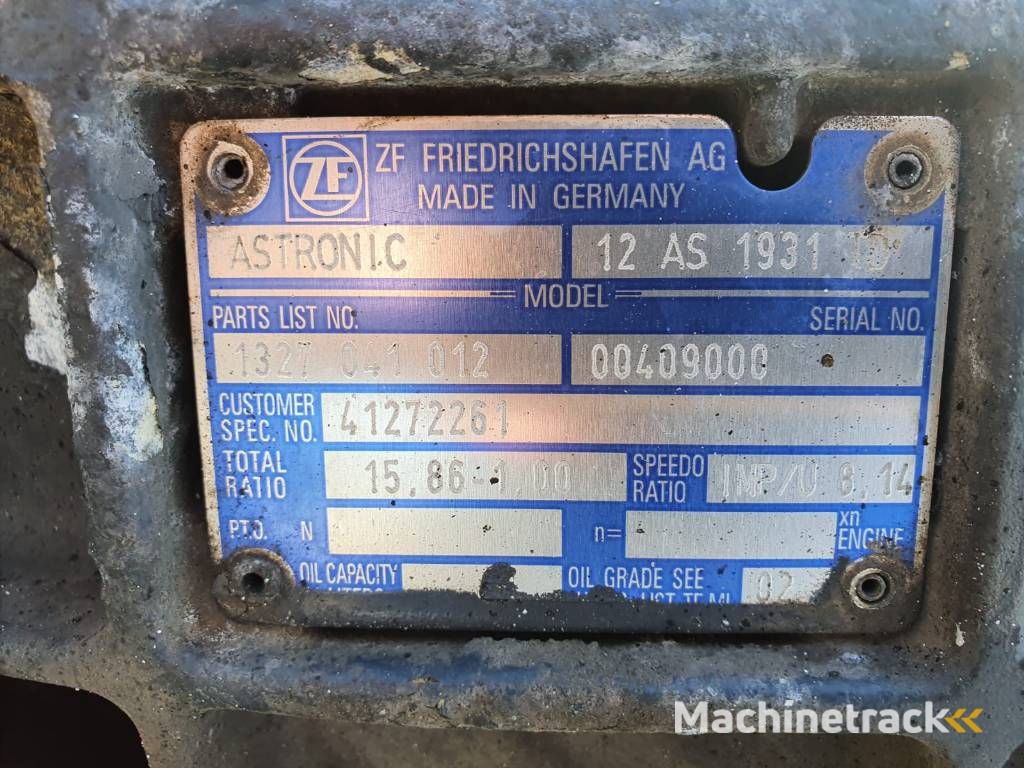 ZF Astronic 12 AS 1931 TD