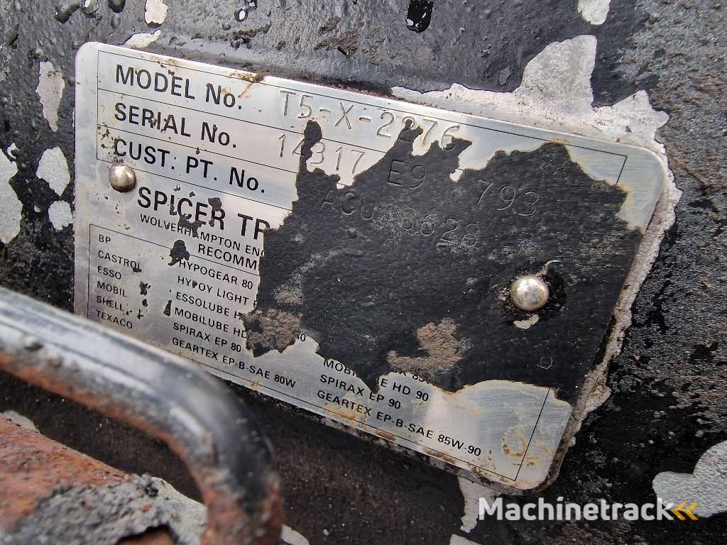 Spicer T5-X-2276