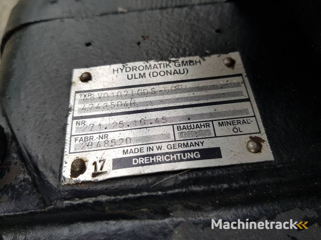 Hydraumatik A8V0107LGDS-60R1