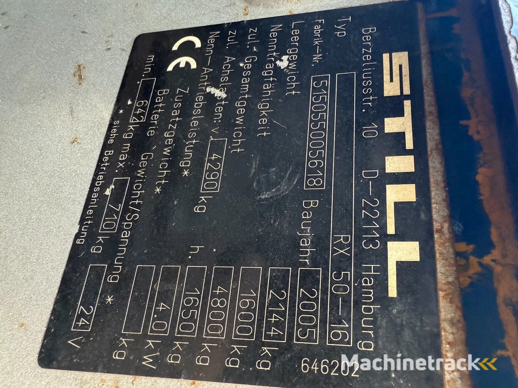 Still Rx50-16 Rx50-16