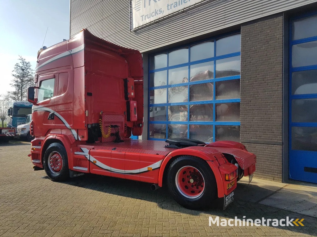 Scania R500 V8 Showtruck Open uitlaat Standairco Retarder