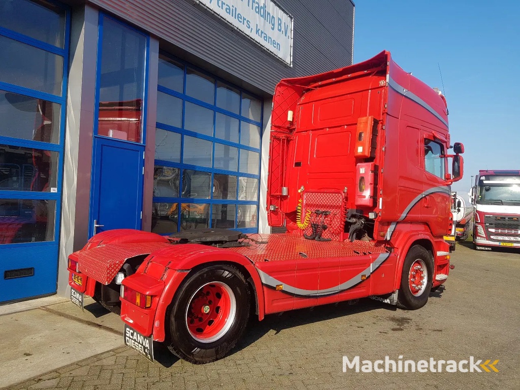 Scania R500 V8 Showtruck Open uitlaat Standairco Retarder