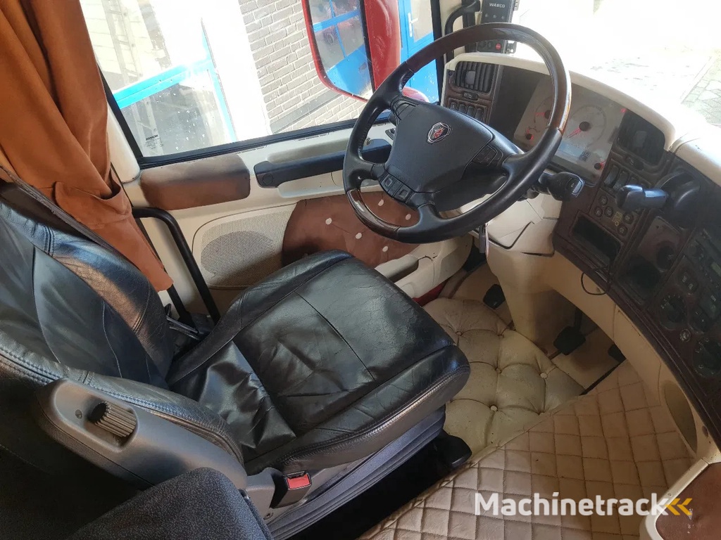 Scania R500 V8 Showtruck Open uitlaat Standairco Retarder