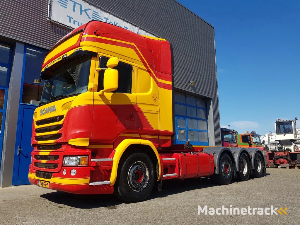 Scania R450 8x2 Topline ADR EX/II, EX/III, FL en AT SCR only