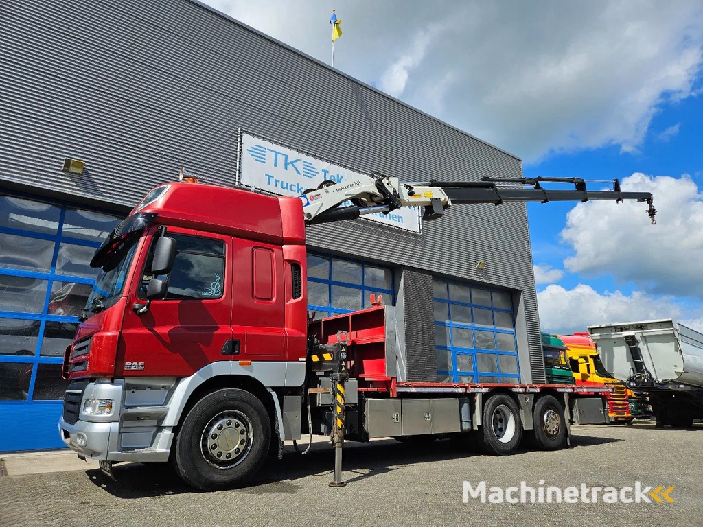 DAF CF 85.460 Crane HMF 4220-K5 Extra functions Manual