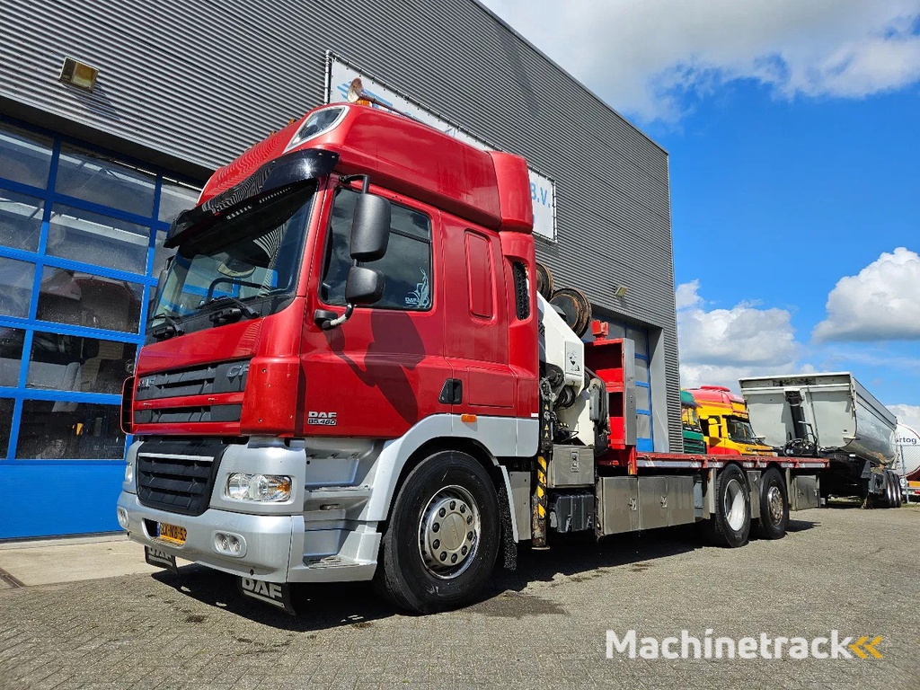 DAF CF 85.460 Crane HMF 4220-K5 Extra functions Manual