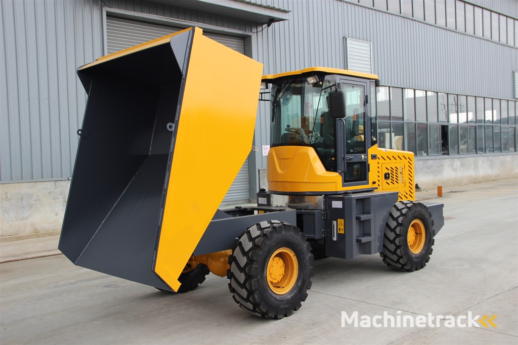 4.0T Knikgestuurde wieldumper