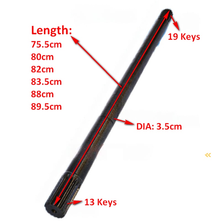China Loader Half Shaft