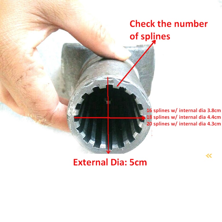 China Loader Driveshaft Slip Yoke