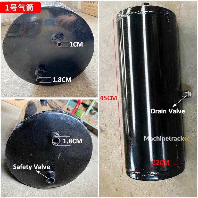 Loader Air Brake Reservoir