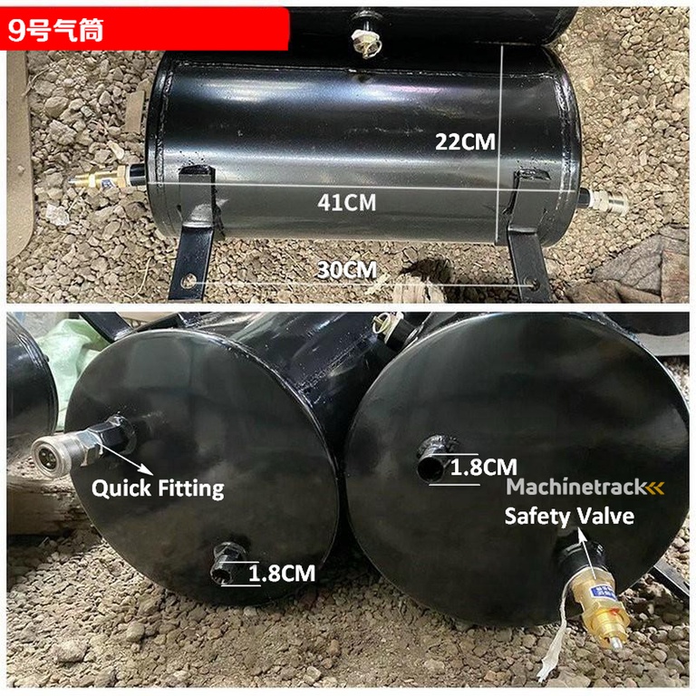 Loader Air Brake Reservoir