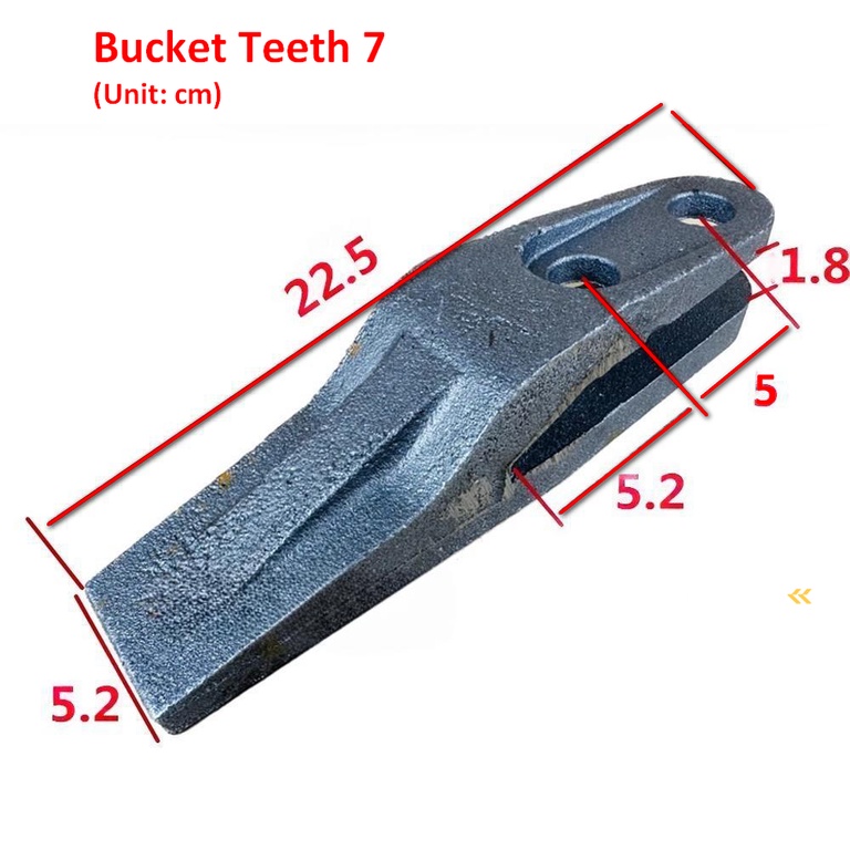 China Front Loader Used Bucket Teeth