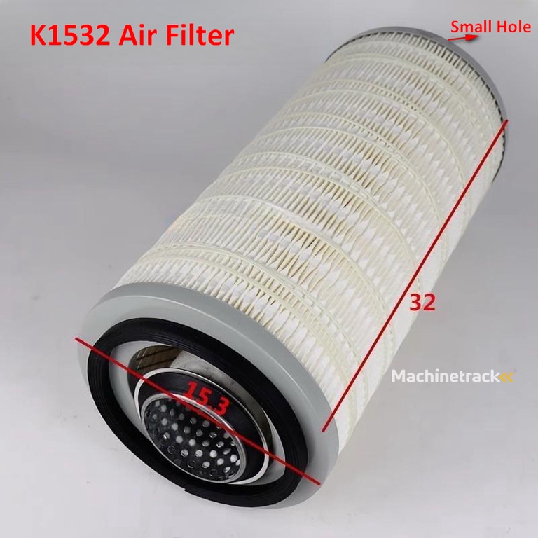 Luchtfilter voor de Chinese wiellader