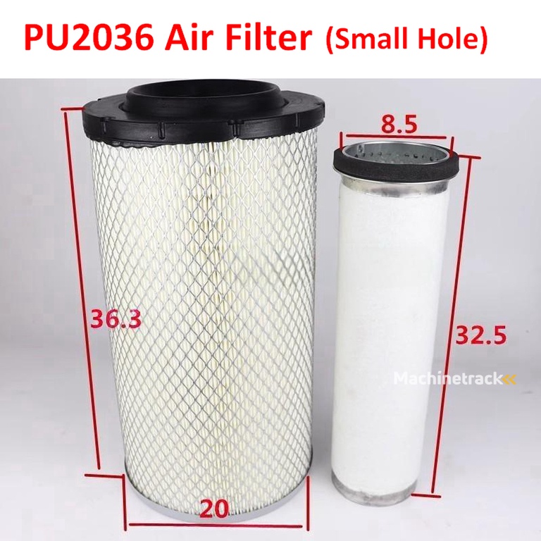 Luchtfilter voor de Chinese wiellader