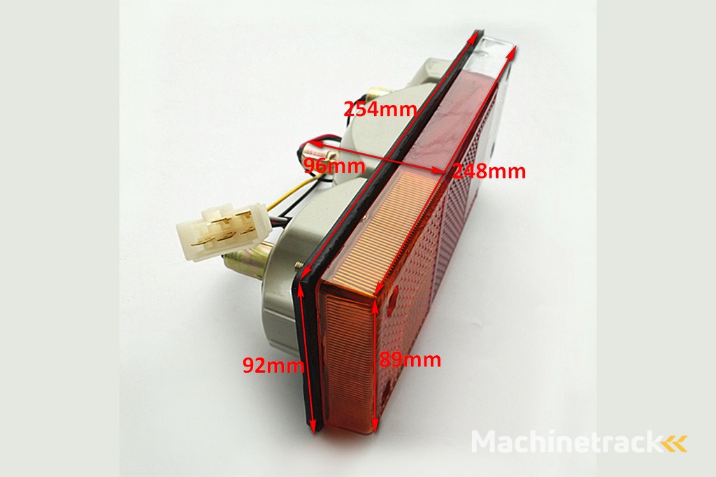 Qingdao veelbelovende achtercombinatielamp voor Chinese lader