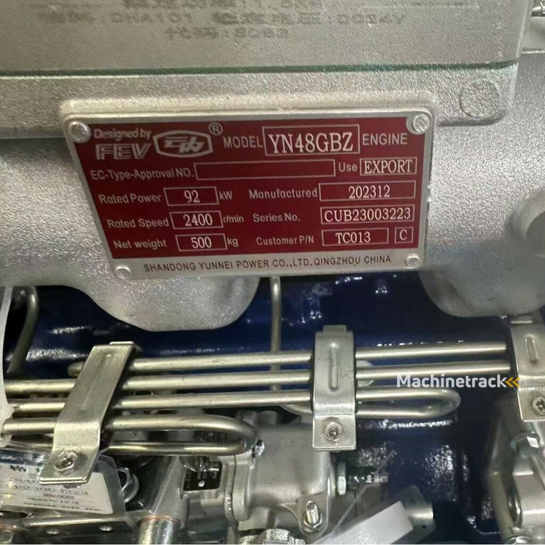 China YUNNEI YN48GBZ Dieselmotor für China Radlader