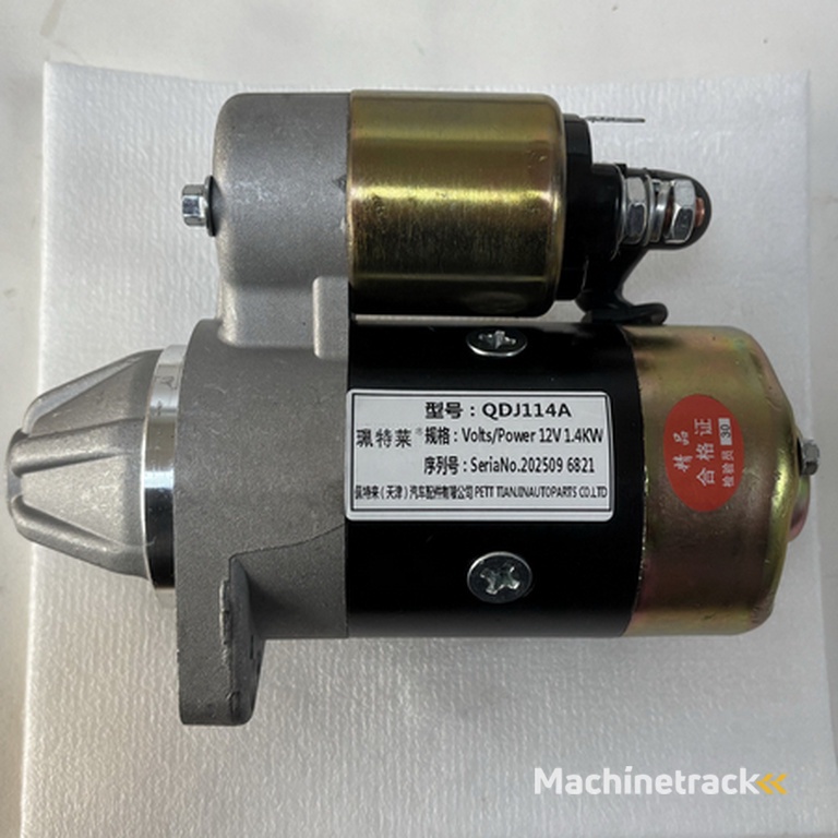 Elektrische starter QDJ114A voor wielladers