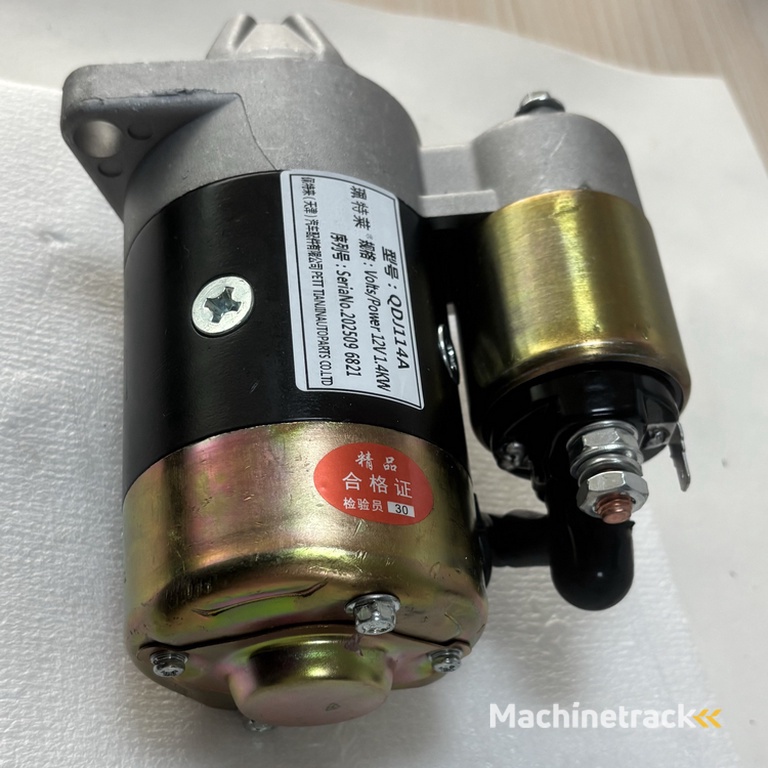 Elektrische starter QDJ114A voor wielladers