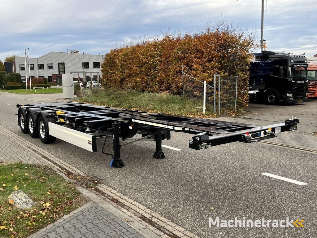 Krone SD / Containerchassis / Achterschuiver / Alcoa / Liftas / 2025 !! / 20-40-45 FT / NL Trailer HT1182