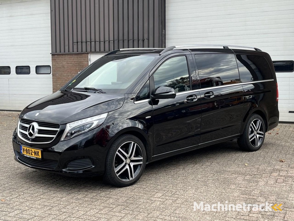 Mercedes-Benz V-Klasse V250 Dubb cabine / Avantgarde / Burmeister / Navi / 360 camera / Leather / Elec doors / Standkachel / Lang / Xenon / NL HT1183
