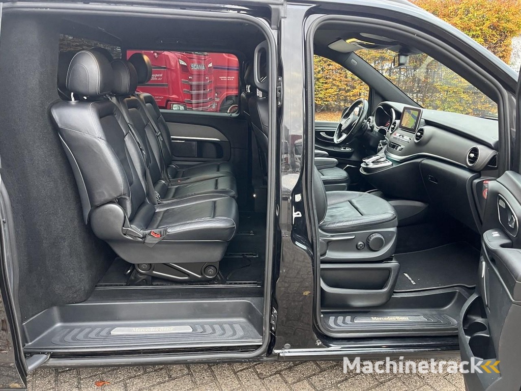 Mercedes-Benz V-Klasse V250 Dubb cabine / Avantgarde / Burmeister / Navi / 360 camera / Leather / Elec doors / Standkachel / Lang / Xenon / NL HT1183
