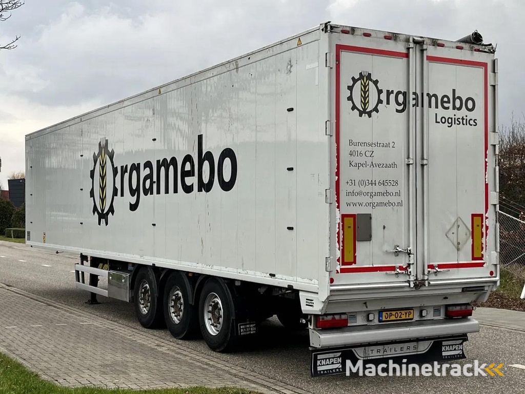 Knapen Trailers K100 92m3 / Liftas / Discbrakes / Remote / Cargofloor / NL Trailer HT1033