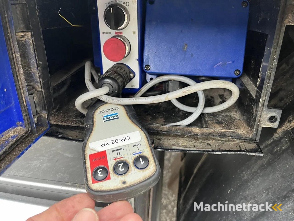 Knapen Trailers K100 92m3 / Liftas / Discbrakes / Remote / Cargofloor / NL Trailer HT1033