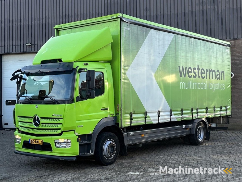 Mercedes-Benz Atego 1218 Schuifzeilen / 280 hoog / 2018 / Euro6 / Airco / NL Truck / Zero emission zone toegestaan HT1187