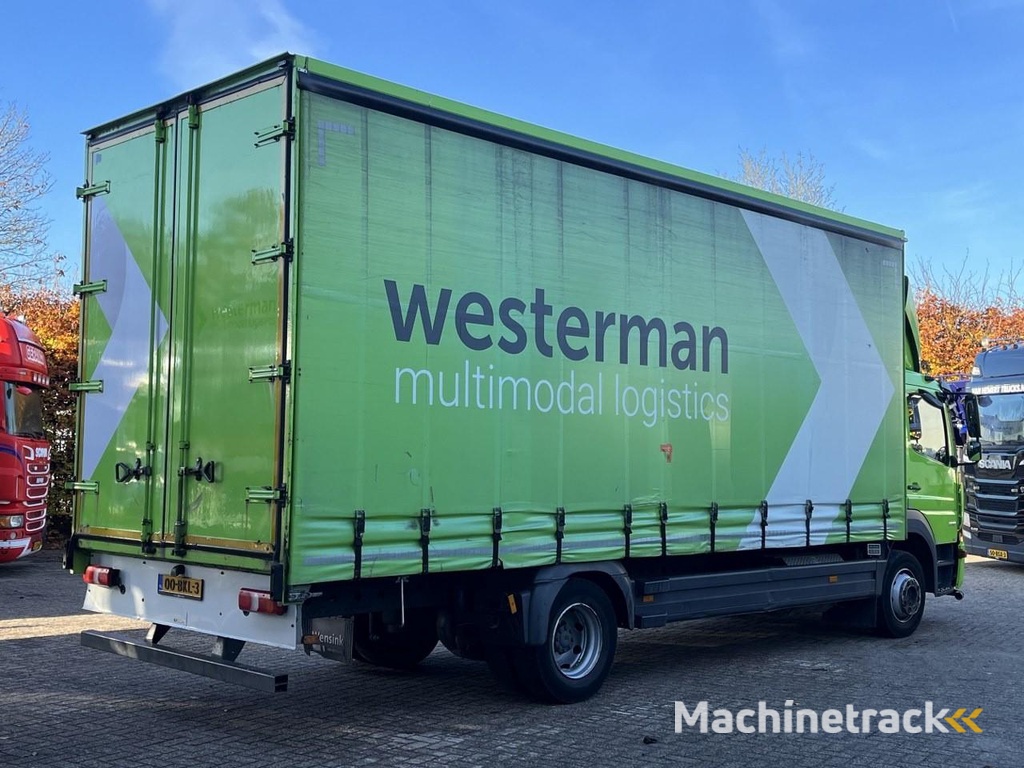 Mercedes-Benz Atego 1218 Schuifzeilen / 280 hoog / 2018 / Euro6 / Airco / NL Truck / Zero emission zone toegestaan HT1187