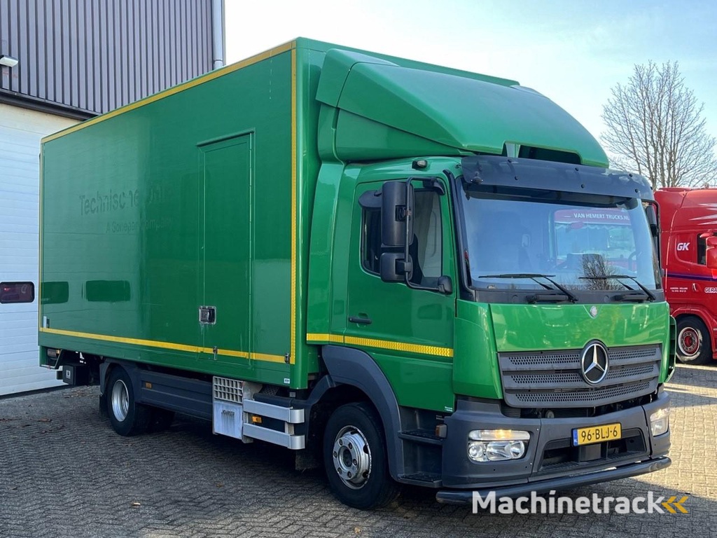 Mercedes-Benz Atego 1018 / Euro6 / LBW Laadklep / 251.364 km / 2018 / Airco / Zijdeur / Trap / Camera / NL Truck / Toegang zero emission zone HT1189