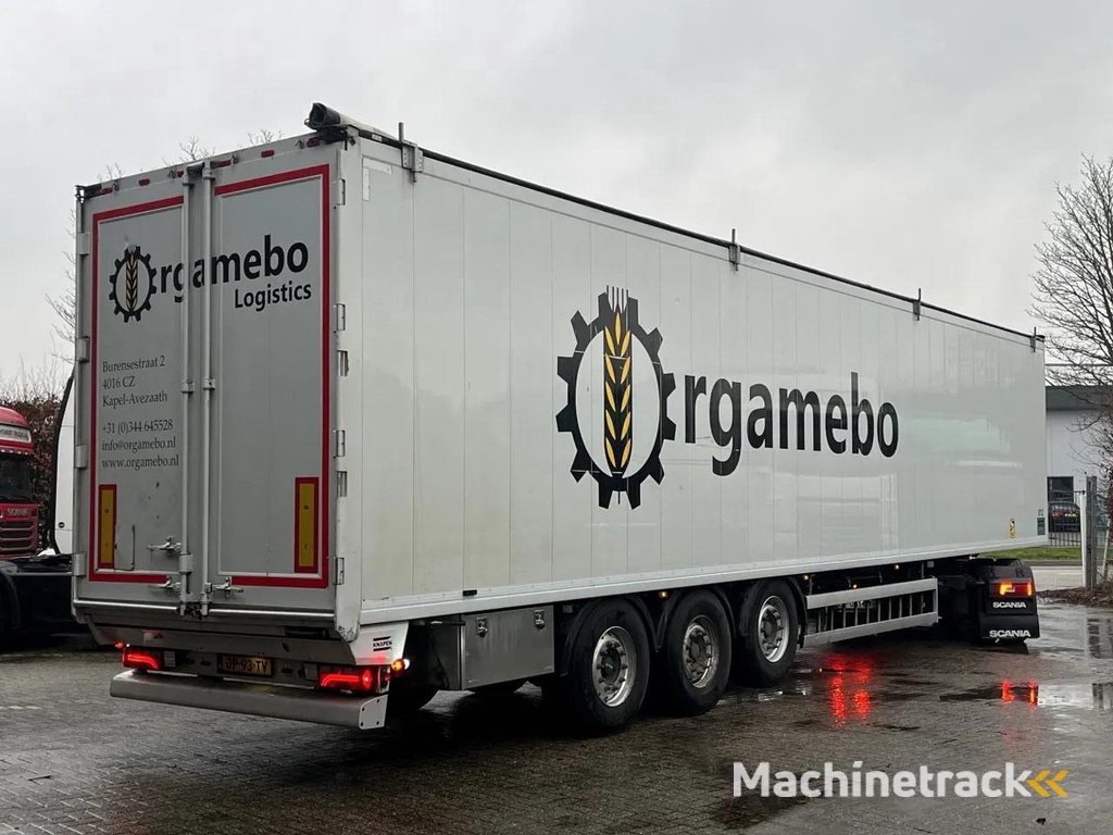 Knapen Trailers K100 92m3 / Cargofloor / Liftas / Discbrakes / Remote / NL Trailer HT1038