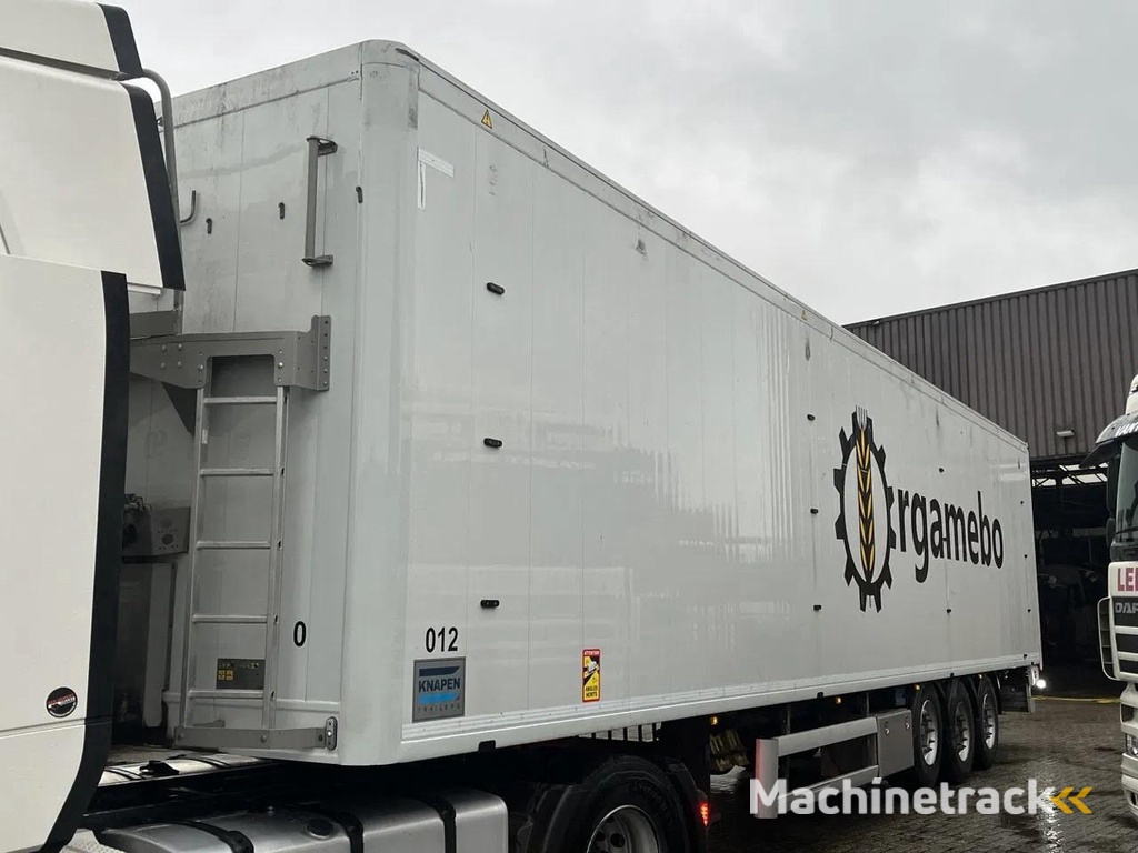 Knapen Trailers K100 92m3 / Cargofloor / Liftas / Discbrakes / Remote / NL Trailer HT1038