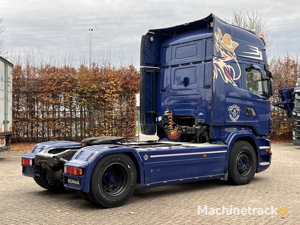 Scania R500 V8 / Retarder / Full Air / Full spoiler / 2 x Tank / KING HT1145