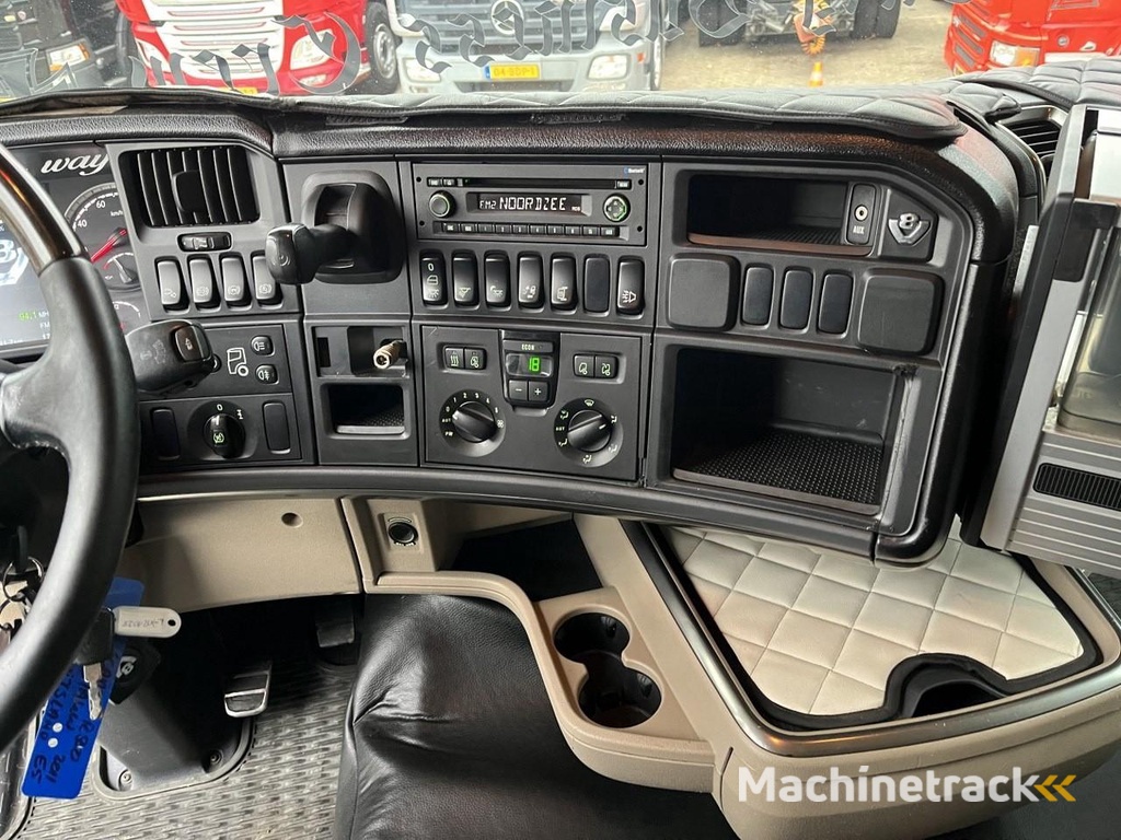 Scania R500 V8 / Retarder / Full Air / Full spoiler / 2 x Tank / KING HT1145