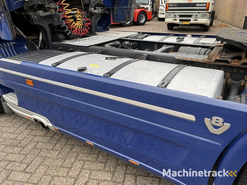 Scania R500 V8 / Retarder / Full Air / Full spoiler / 2 x Tank / KING HT1145