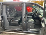 Minituur van Mercedes-Benz Viano 3.0 CDI V6 DC Ambiente Lang / Luchtvering / Automaat / 5 zitplaatsen / Airco / Navi / Leather / NAP / Apple carplay / Carbonzwart / APK 5-26 HT1181